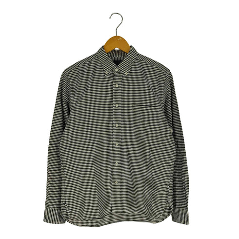 ビームスプラス BEAMS+ リネン ギンガム チェック ボタンダウン シャツ メンズ JPN:S